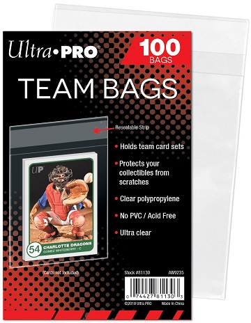 Ultra Pro - Team Bags Reseal 100ct